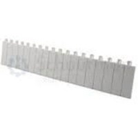 Uždarymo plokštė 18 modulių - atskiriami į modulius arba 1/2 modulių - baltos spalvos