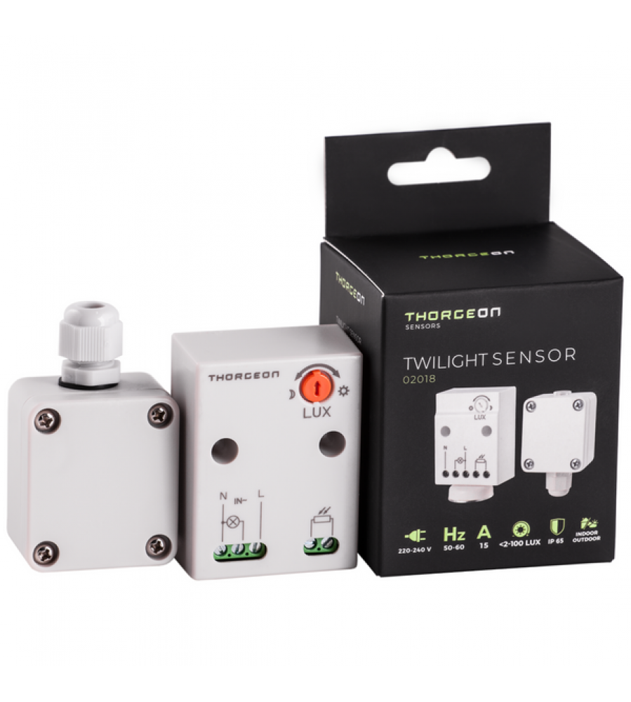 Prieblandos jutiklis 300W IP65 THORGEON