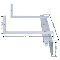 Mokyklinis stalo šviestuvas 1 x 1200 mm, skirtas T8 (LED vamzdis neįtrauktas) THORGEON