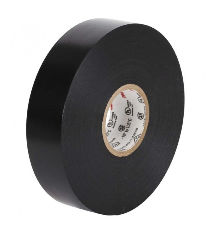 3M Scotch Super 88 juoda izoliacinė juosta, 19 mm × 20 m
