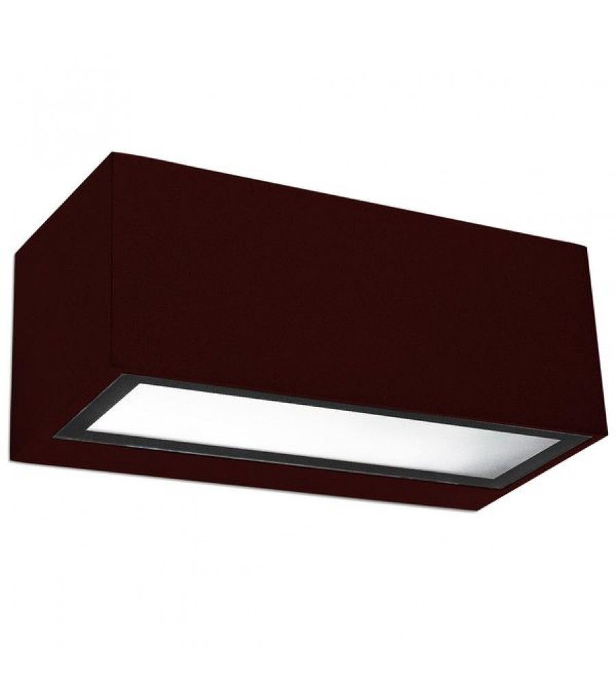 Sieninis šviestuvas IP54 Nemesis Aliuminis 90*220mm E27 60W Urban pilka