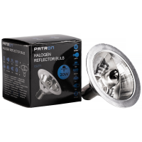 Halogeninė lempa AR70 20W 12V 24° BA15D 150lm Patron