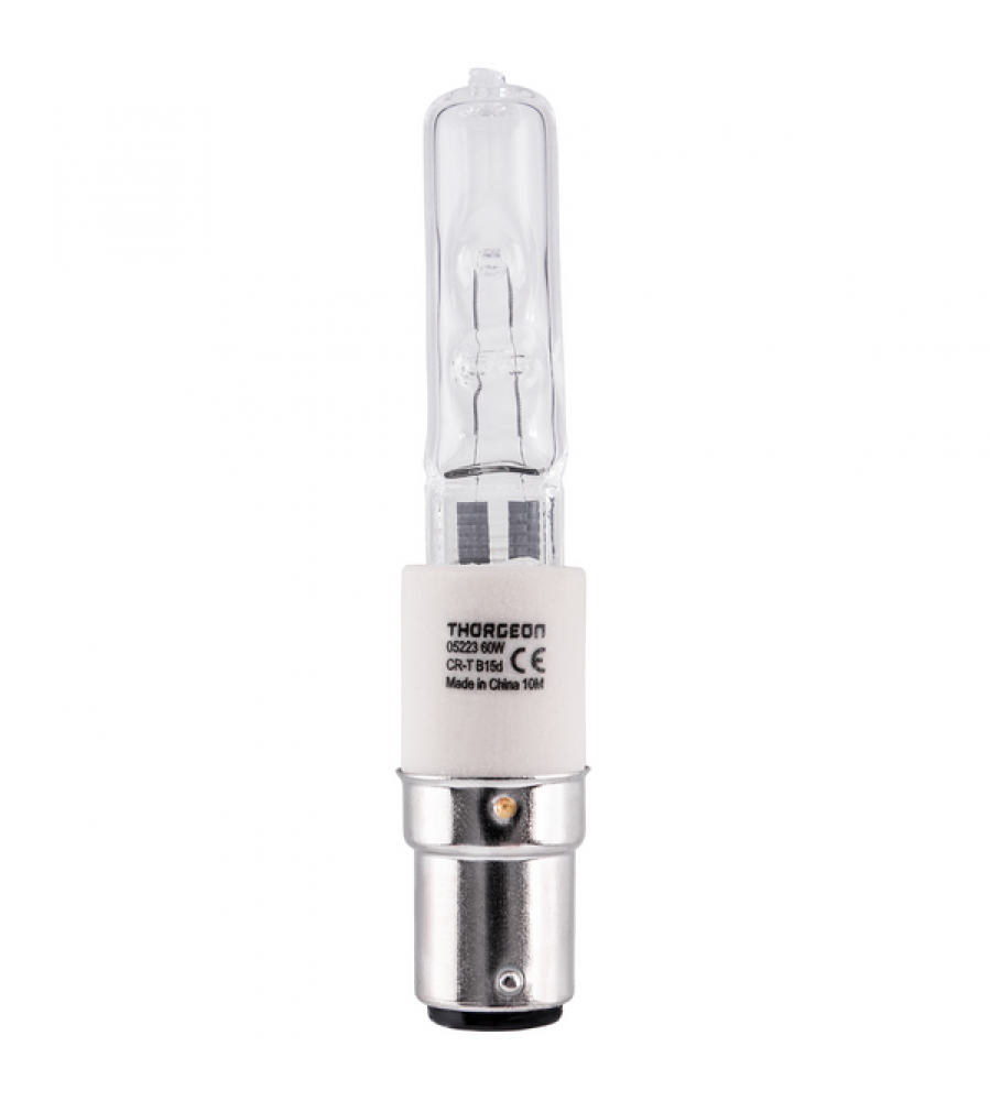 Halogeninė lempa CERAM CR-T 60W B15d T13 980Lm h87mm THORGEON