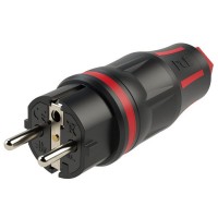 Apsauginis kištukas 2SL IP54 raudona serija TopTaurus2