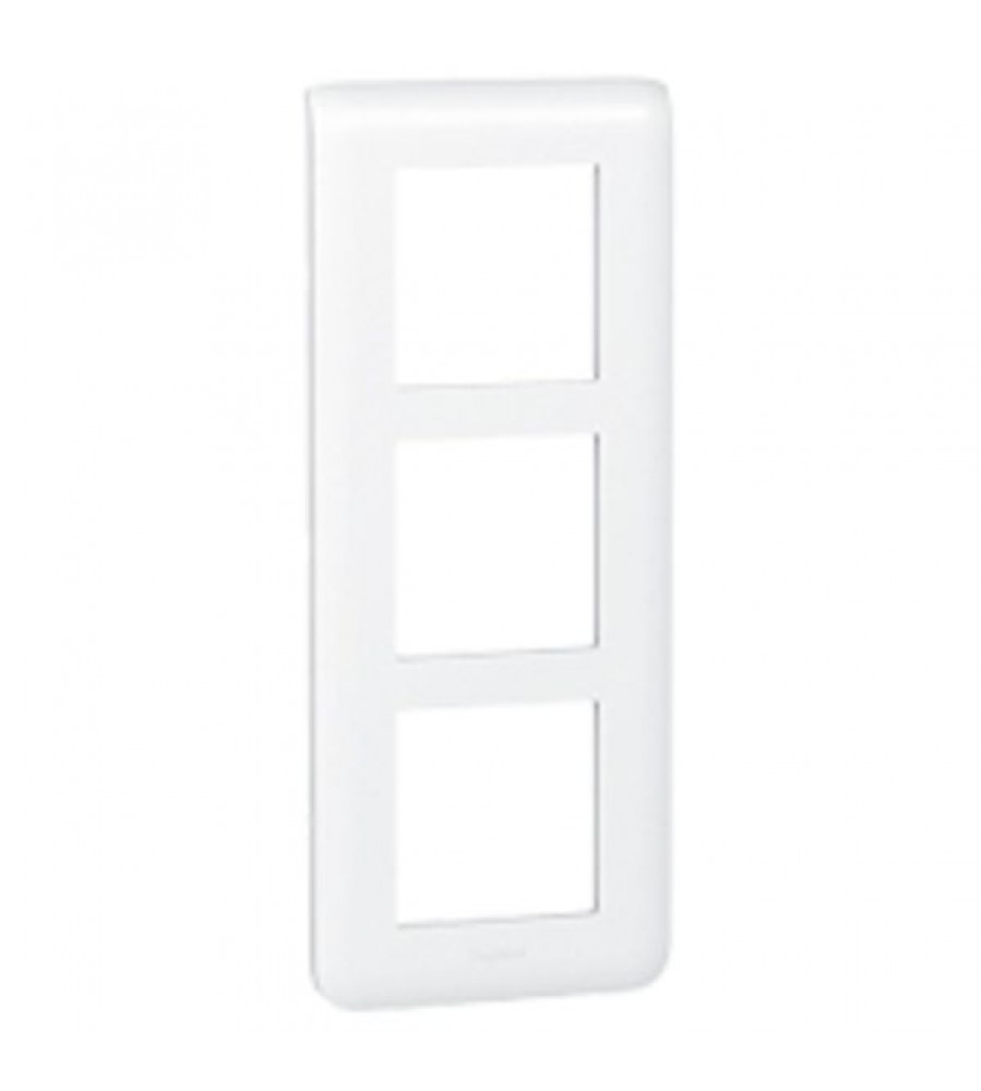 Legrand Mosaic 078856 – vertikalus rėmelis, 3 × 2 moduliai, baltas