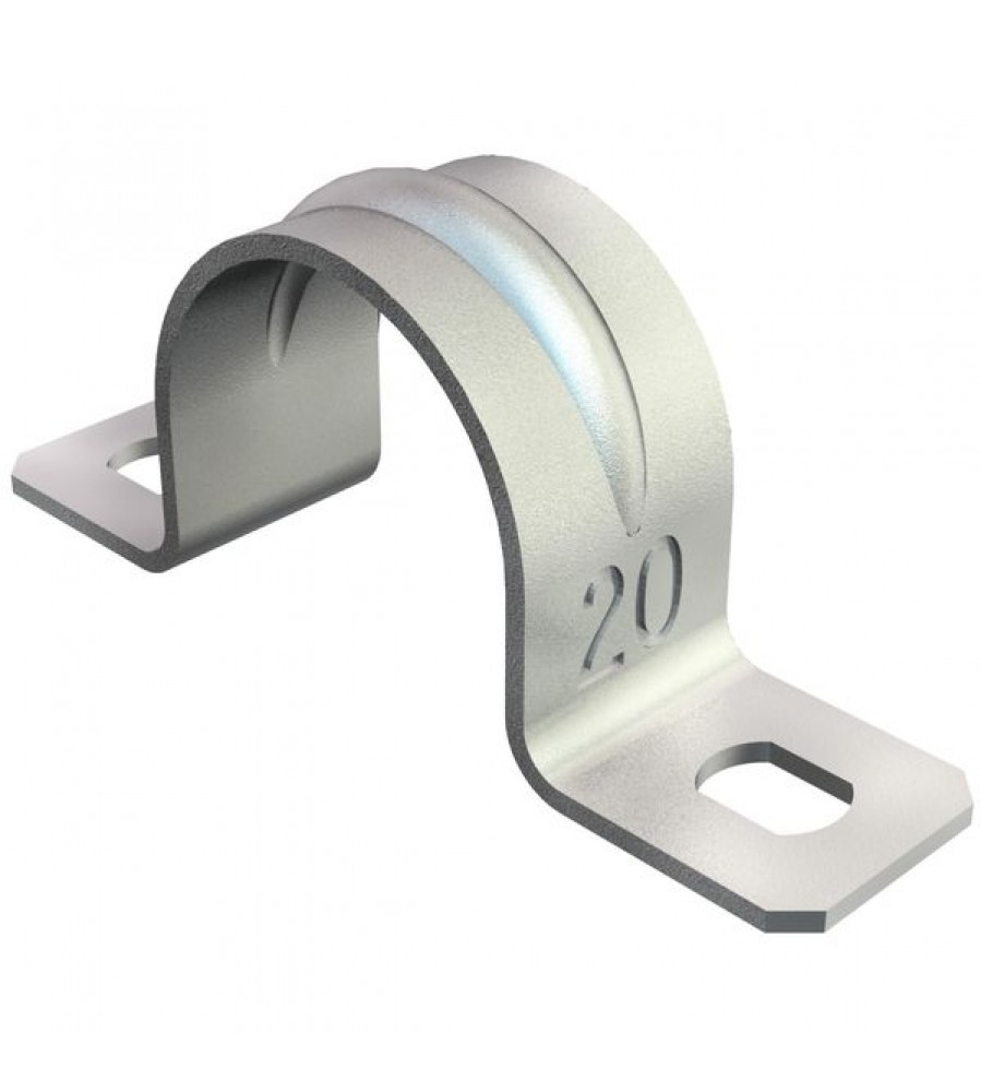605 20 G Tvirtinimo segtukas dvi skiltelės 20mm