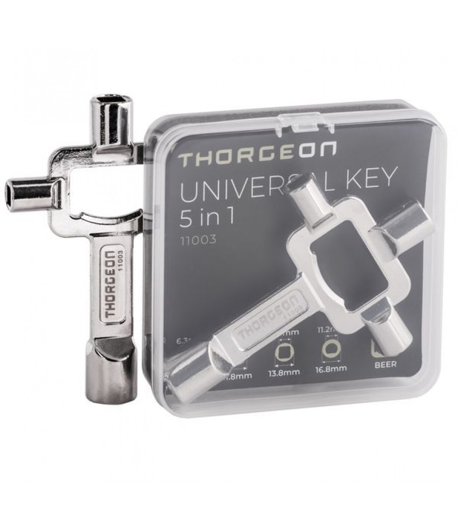 Universalus KEY 5 in 1 (metalinis) lizdinėje plokštelėje 11003 THORGEON