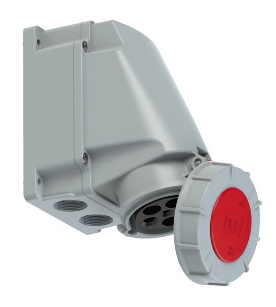 PCE POWER TWIST 135-6 sieninis CEE lizdas, 63 A, 5P, IP66/IP67