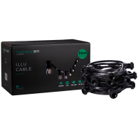ILLU Cable E27 31,5m 30 bazių IP44 -1m- THORGEON