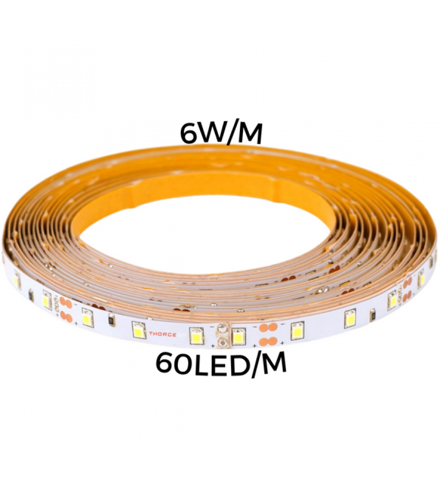 LED juostelė 6W/m 60led/m 12V IP67 5m 4000K 699lm/m 60'000h CRI>90 (5m) THORGEON