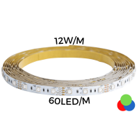 LED juostelė 12W/m 60led/m RGB IP20 24V 36'000h CRI>80 (5m) THORGEON