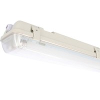 LED TL šviestuvas su vamzdeliu - 2x7,5W 60cm 2200lm 4000K IP65