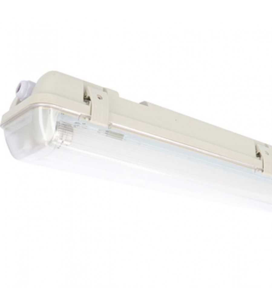 LED TL šviestuvas su vamzdeliu - 2x7,5W 60cm 2200lm 4000K IP65