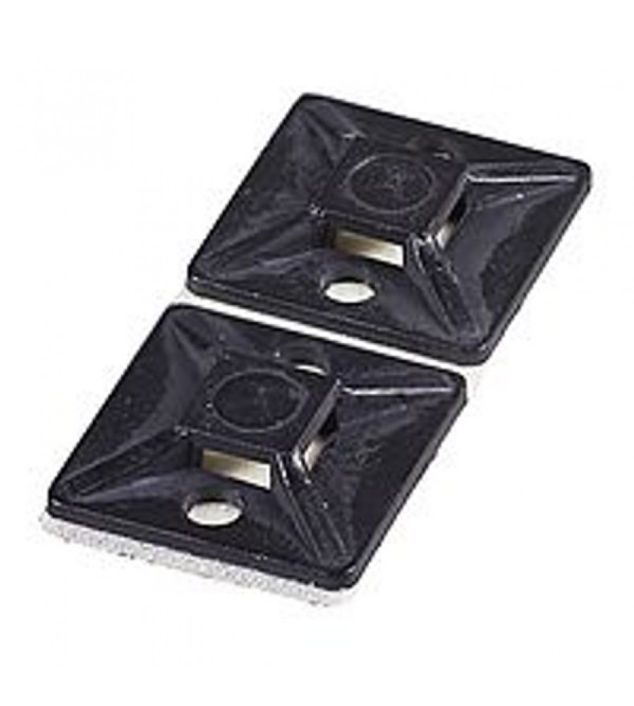Lipni pėda juoda iki 3,6mm 19x19mm
