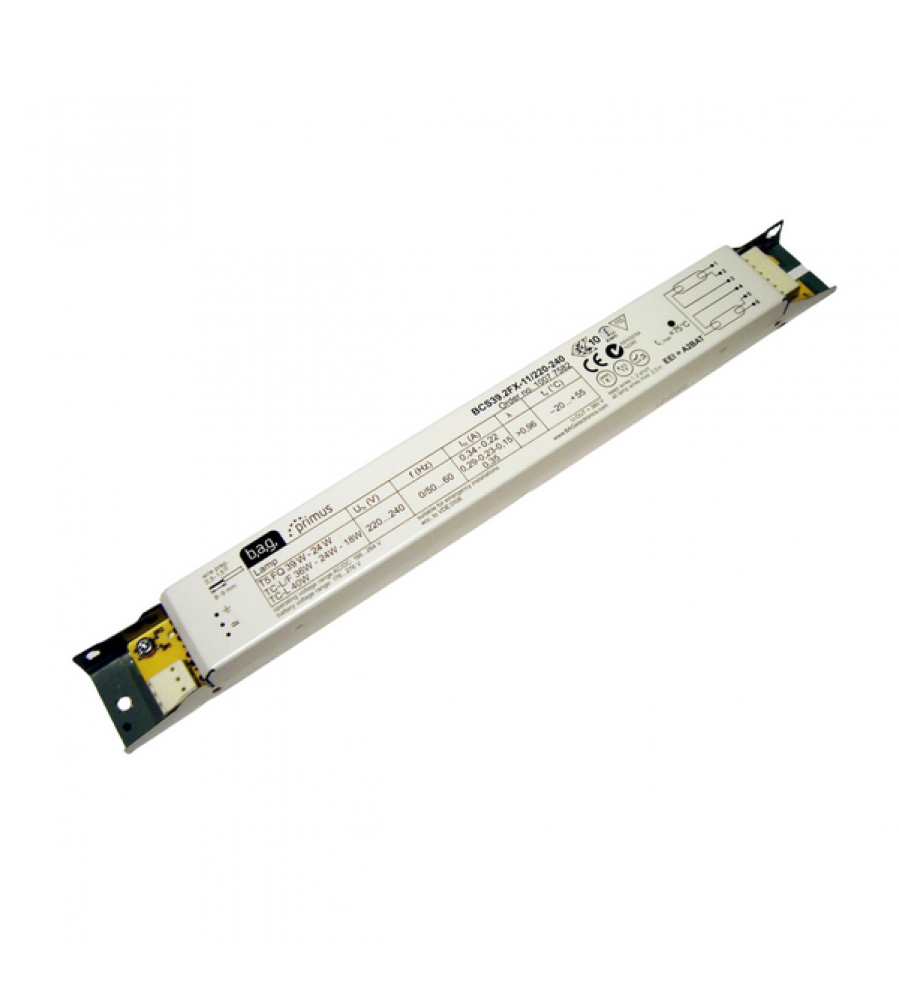 Elektroninis balastas 2*18-24,36,39W