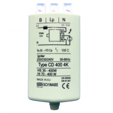 Elektroninis uždegimas išlydžio lempoms 70-400W Z400 MR 22 V