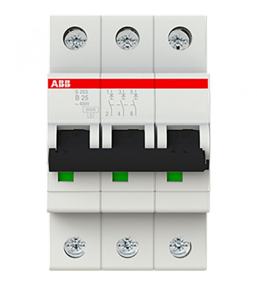 Modulinis jungiklis-automatas ABB S203‑B25