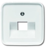1803-214 CoverPlates (iš dalies su įdėklu) carat® Alpine white