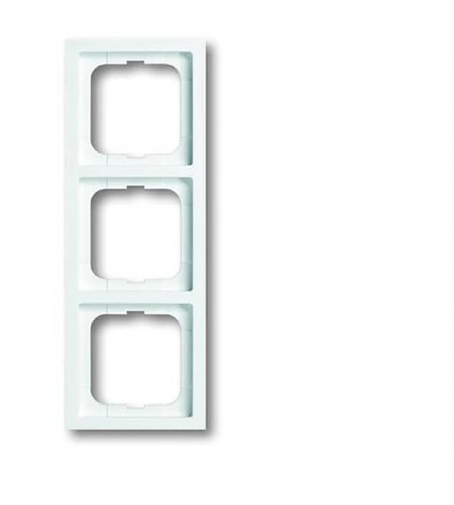 1723-184K Cover Frame future® linijinis Studio baltas