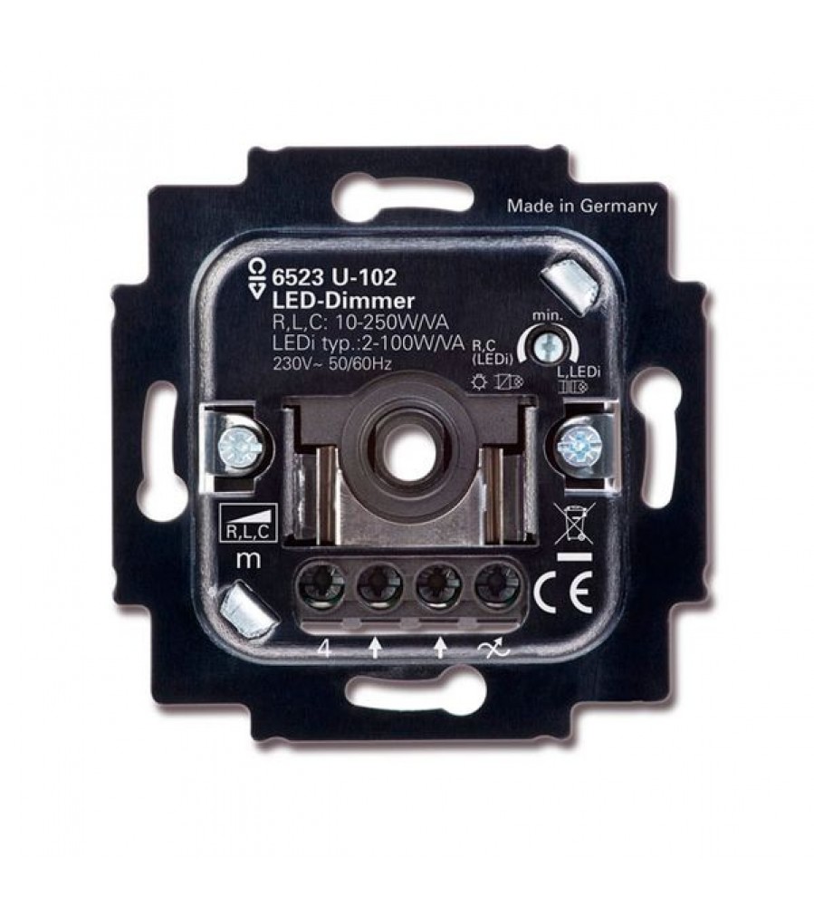 6523 U-102 įleidžiami įdėklai Busch-Dimmer®