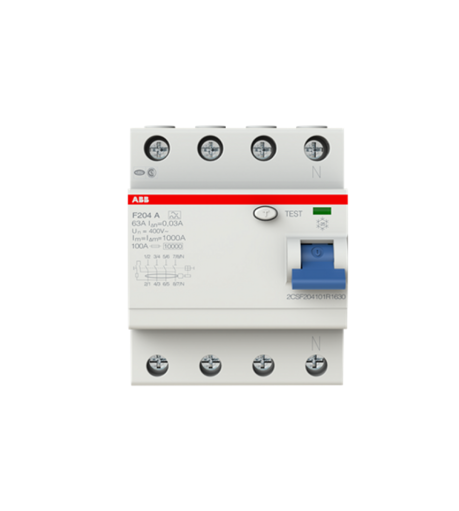 RCD F200 4P 40A 30mA A