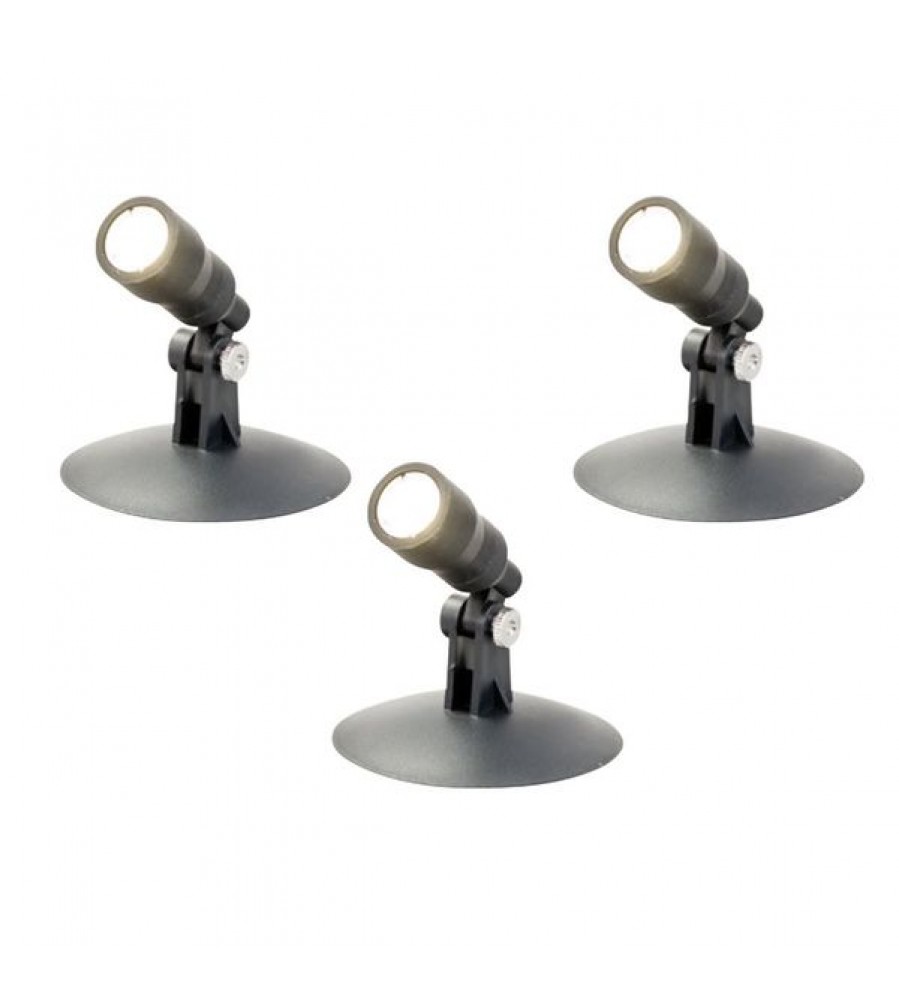 RITOS GARDEN Šviestuvas Aqua Spot 3xLED 1W WW bl. IP68