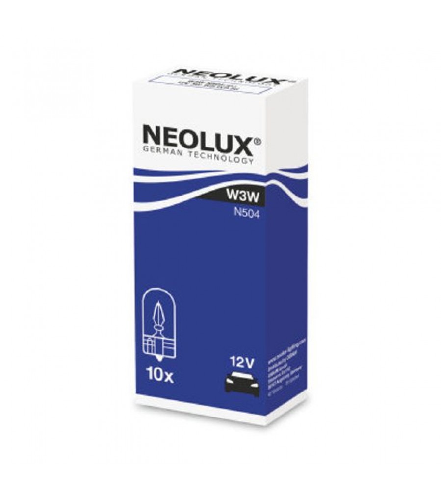 Automobilių lempa W2.1*9.5D 3W 12V W3W