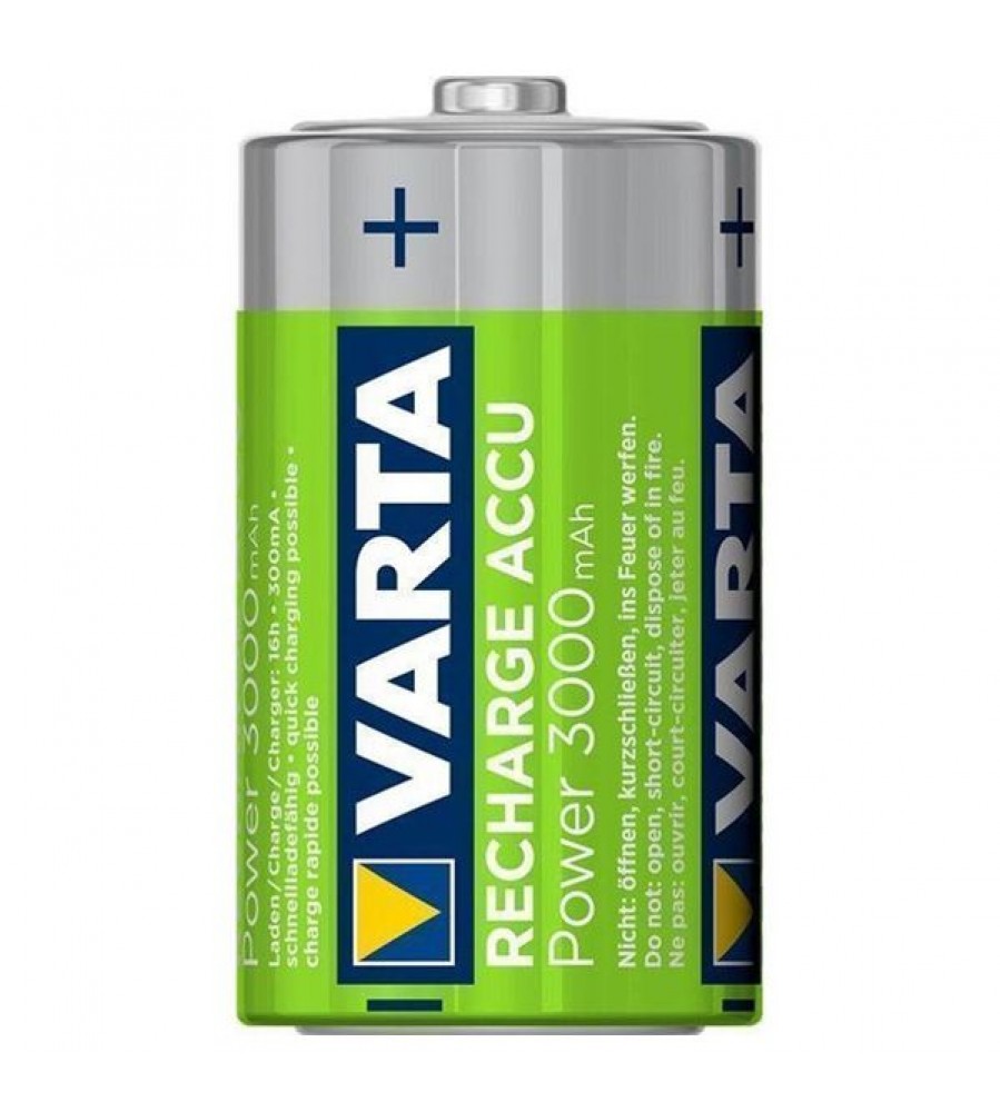 VARTA Recharge Accu Power D / HR20 akumuliatoriai, 1,2 V, 3000 mAh