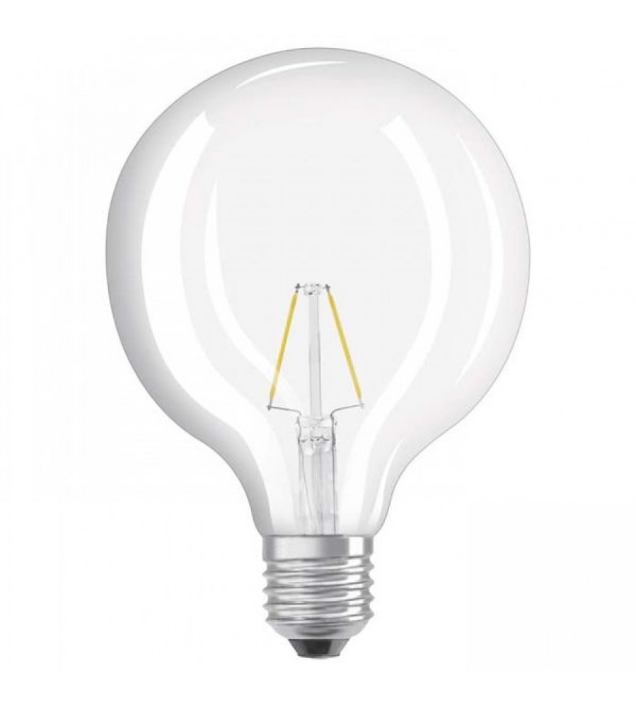 LED lempa E27 2W G125 2700K 250Lm Radis