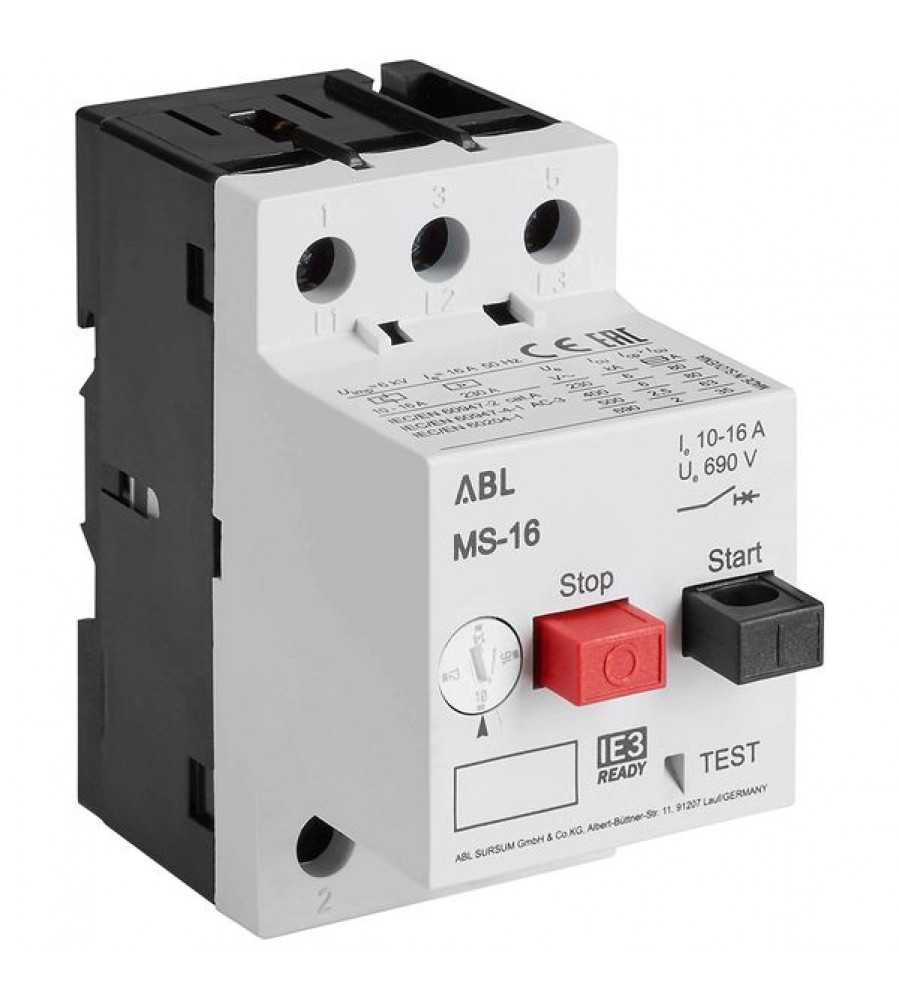 Variklio starteris MS2.5(1.6-2.5A) ABL