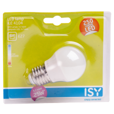 LED lemputė E27 3,2W P45 2700K 250lm FR