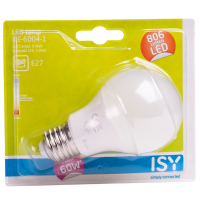 LED lemputė E27 9W A60 2700K 806lm FR