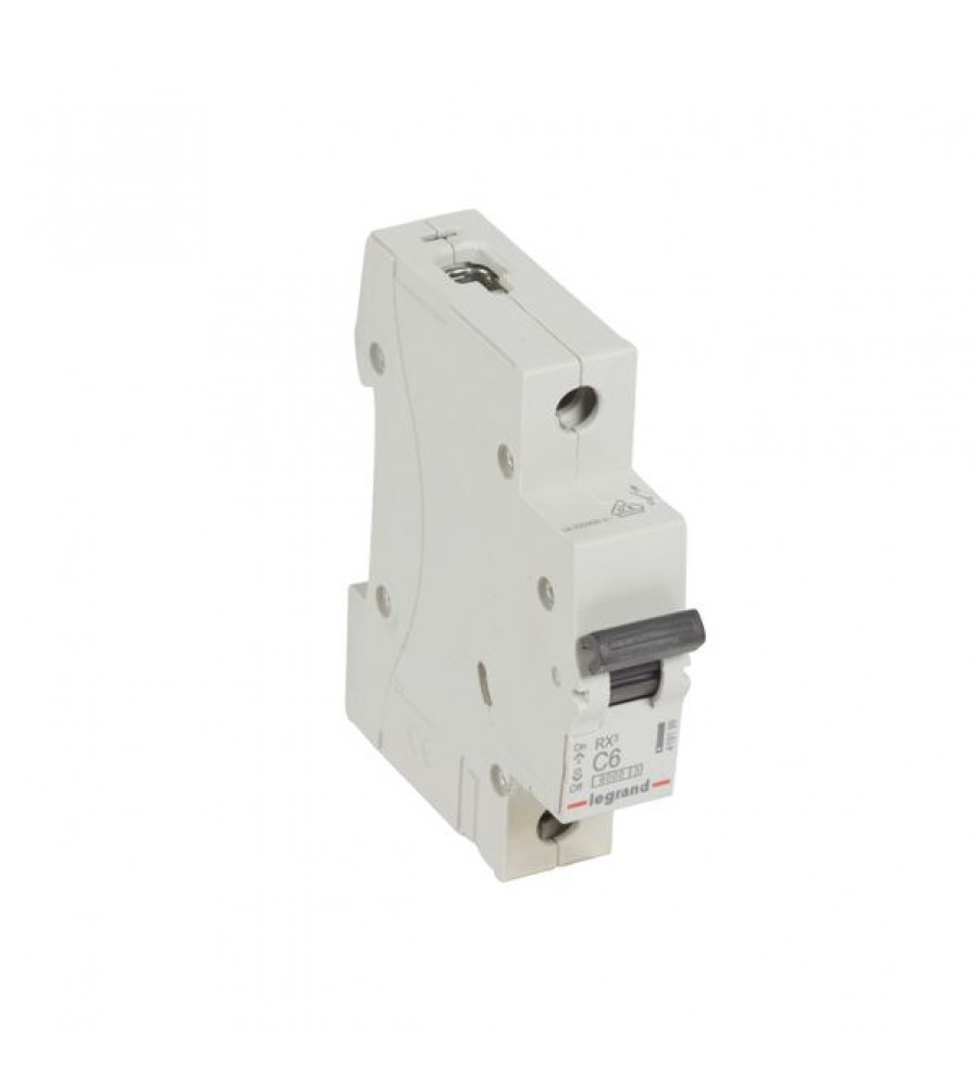 Legrand RX³ automatinis jungiklis 1P C6, 6 kA, 419199