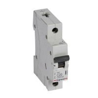 MCB RX³ 6000 - 1P - 230/400V~ - 20 A - C kreivė - šakės / šakės tipo maitinimo šynos