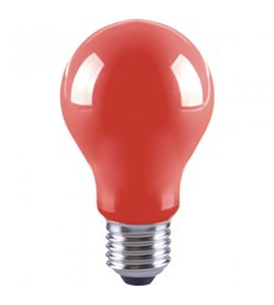 LED lemputė E27 3W raudona 240lm LED Maxx