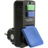 Apsauginis jungiklis/adapteris/kištuko bandymas/atstatymas 30ma IP44 16A 230V 45230 Schwabe