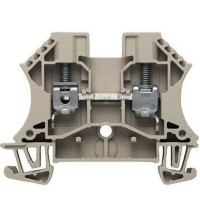 Perėjimo gnybtas DIN 4 mm pilkas