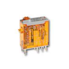 Mini.ind.relės 2CO 8A/24VDC/Agni/Test mygtukas/Mech.ind. (46.52.9.024.0040)