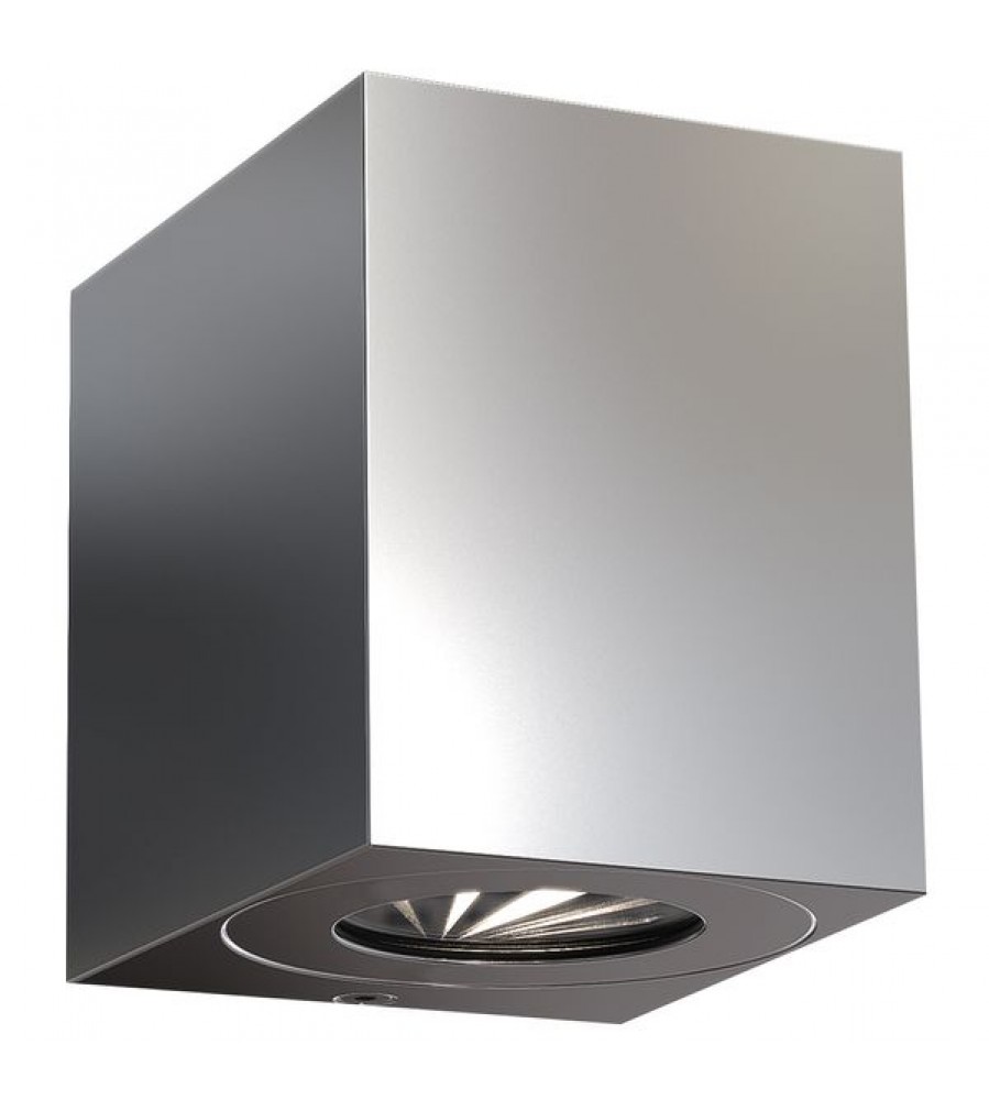 NORDLUX Canto Kubi 2 49711034 sieninis LED šviestuvas, nerūdijantis plienas