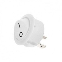Jungiklis 1-0 2p apvalus baltas 220V 008884 BOWI