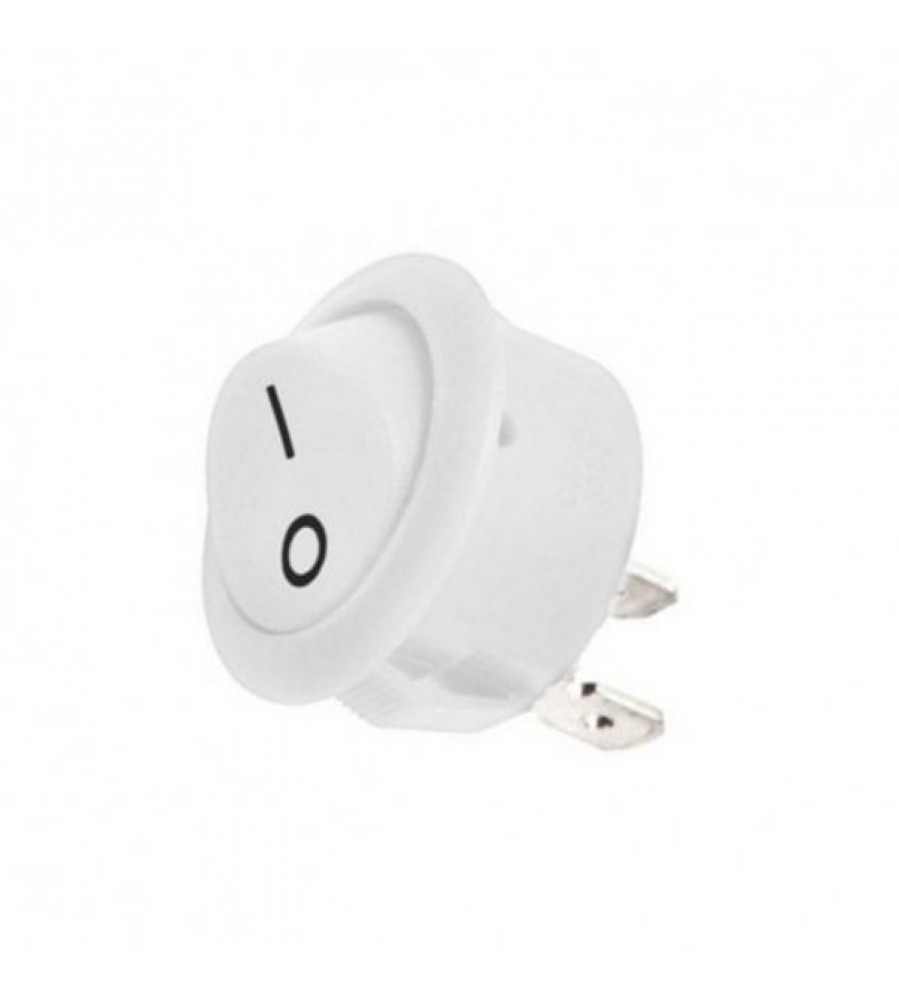 Jungiklis 1-0 2p apvalus baltas 220V 008884 BOWI