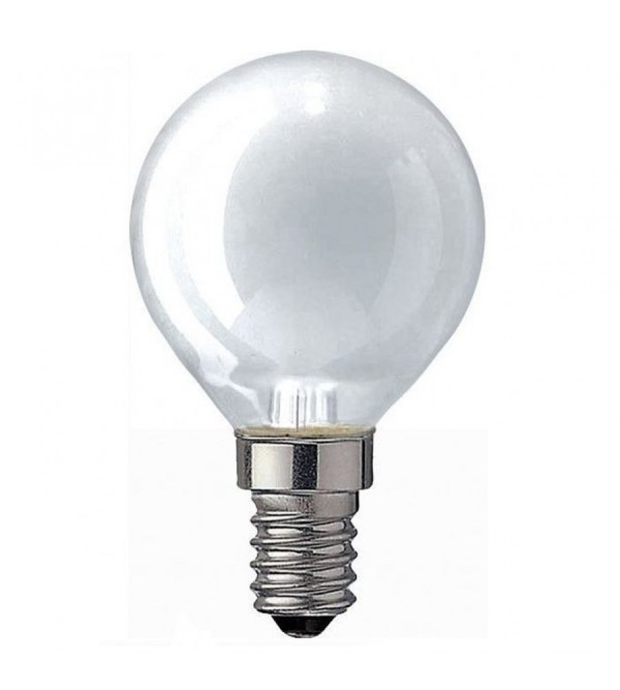 Kaitrinė lemputė E14 60W P45 220V speciali.ZEXT