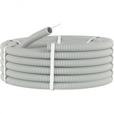 Gofruotas vamzdis 32 pilkas RGp 25m