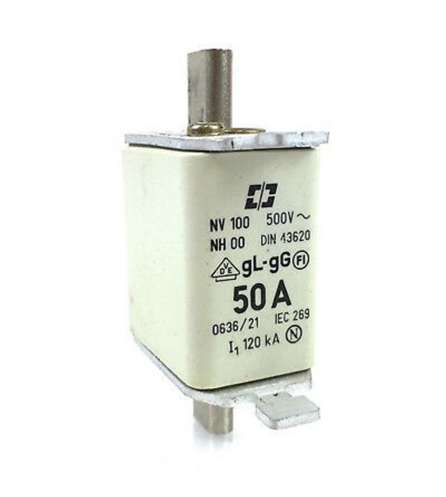 ETI WT-00C/gG lydusis saugiklis, 50 A, 500 V