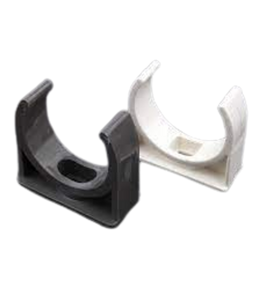 BP Clip vamzdis U20mm baltas