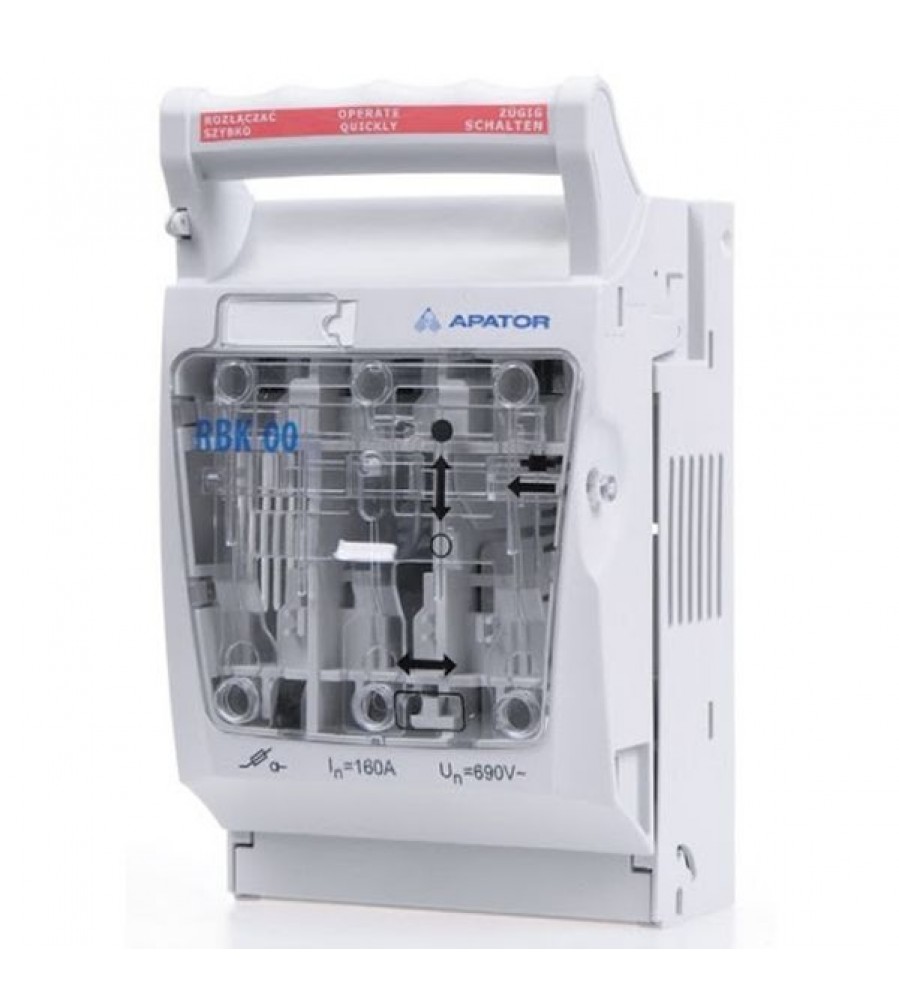Bloko jungiklis 160A NH00 RBK 000-E APATOR