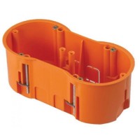 Ertminė sieninė dėžutė 2v 63mm. Pawbol A.0010 PG gila