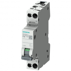 GRANDINĖS IŠJUNGIKLIS 230V 6KA, 1+N-POLE/1MW B16