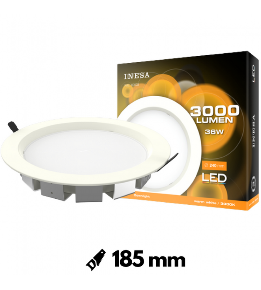 MQ603 apatinis apšvietimas 36W 2700lm 3000K 100° G2