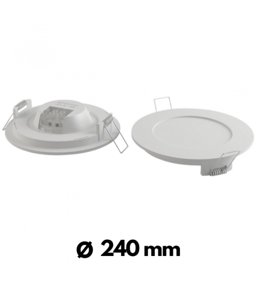 Nefritinis įleidžiamas šviestuvas apvalus 5W 320lm 6500K